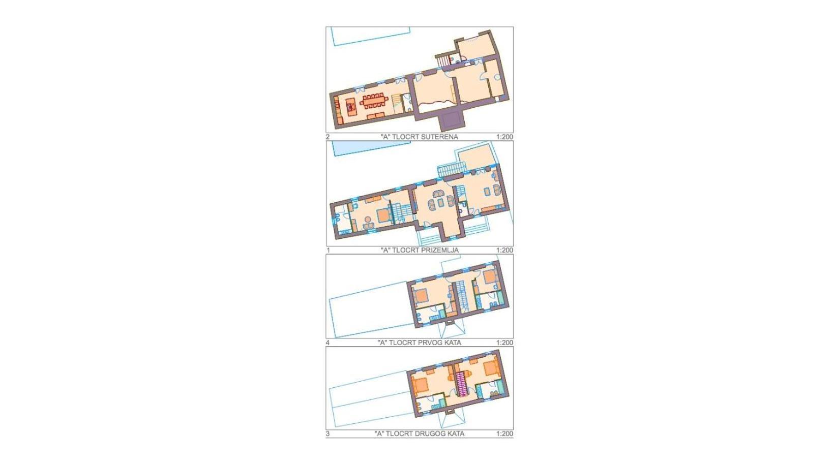 Villa Poropati, Groznjan, Istria - Luxury Countryside Estate For Up To 19 Persons - Large Pool Of 80M2 With Kids Section Ngoại thất bức ảnh